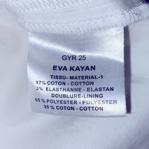VELVET By Graham And Spencer Eva Kayan Shoulder Cut Out White Mini Dress - Picture 9 of 11